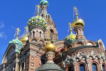 Anello d'oro con Mosca e San Pietroburgo